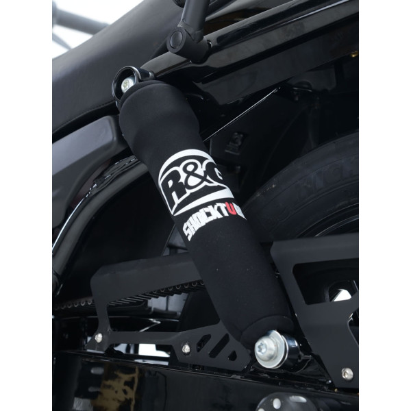 R&G Shocktube® for  XMAX 400 '13-/ CBF125 '09-/ SH300I '13- / J300 '14-, Yamaha XMAX 300 '17- & Yamaha Tricity '14- (PAIR)